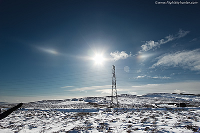 Moneyneany Winter Scenes & Vivid Sundogs - February 26th 2020